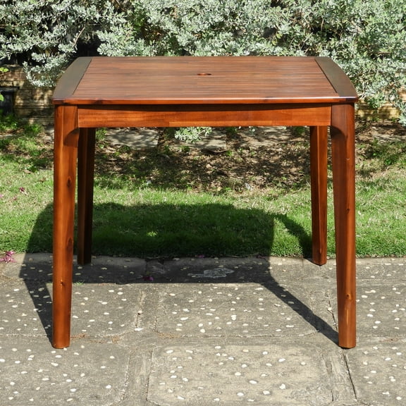 International Caravan Highland Americana 36" Square Patio Dining Table