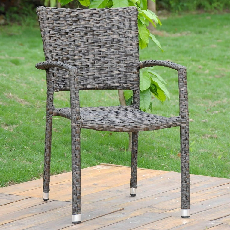 International Caravan Barcelona Aluminum/Resin Chair w/Cushions International Caravan Barcelona Aluminum/Resin Chair w/Cushions
