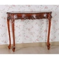thumbnail image 1 of International Caravan Windsor Console Table in Walnut Stain, 1 of 2