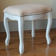 thumbnail image 1 of Vanity Stool with Cushion Top, 1 of 2
