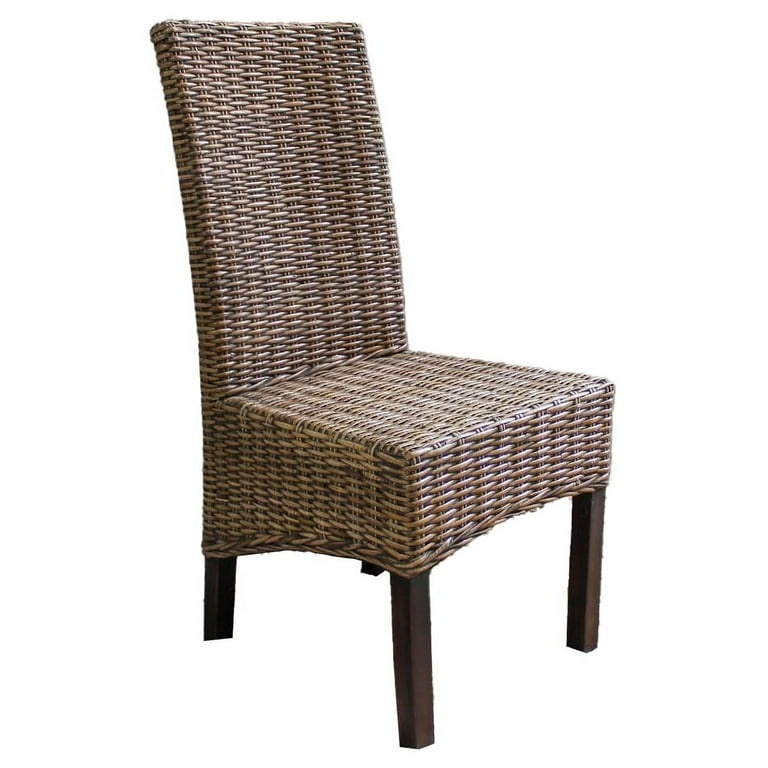 International Caravan Java Rattan Dining Chair (Set of 2) International Caravan Java Rattan Dining Chair (Set of 2)