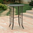 thumbnail image 1 of International Caravan Mandalay Iron Bar Height Round Table, 1 of 2