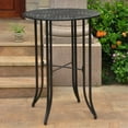 thumbnail image 1 of International Caravan Mandalay Iron Patio Pub Table in Antique Black, 1 of 2
