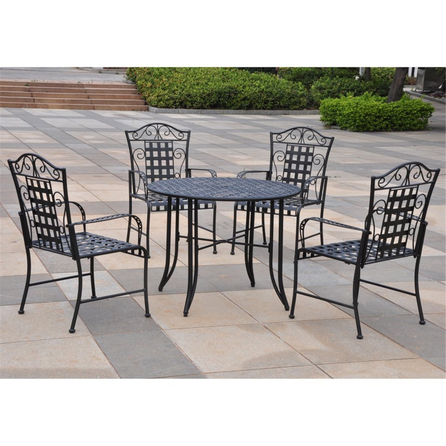 International Caravan Tordera Royal Tahiti Set of Five Dining Group International Caravan Tordera Royal Tahiti Set of Five Dining Group
