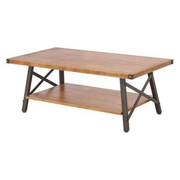 International Caravan Hamburg Contemporary Contemporary MDF/Metal Coffee Table International Caravan Hamburg Contemporary Contemporary MDF/Metal Coffee Table