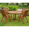 thumbnail image 1 of Turuel Royal Tahiti Round Dining Set, 1 of 2