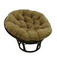 thumbnail image 1 of International Caravan Rattan 42-Inch Papasan Chair with Micro Suede Cushion, 1 of 3