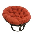 thumbnail image 1 of Rattan 42-Inch Papasan Chair with Micro Suede Cushion, 1 of 2