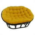 thumbnail image 1 of International Caravan Rattan Double Papasan  Chair with Microsuede Cushion, 1 of 5