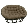 thumbnail image 1 of International Caravan Rattan Double Papasan  Chair with Microsuede Cushion, 1 of 3