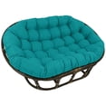 thumbnail image 1 of International Caravan Rattan Double Papasan Chair with Outdoor Cushion, 1 of 5