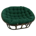 thumbnail image 1 of International Caravan Rattan Double Papasan  Chair with Twill Cushion, 1 of 2