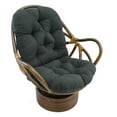 thumbnail image 1 of International Caravan Rattan Swivel Rocker with Micro Suede Cushion, 1 of 2