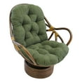 thumbnail image 1 of International Caravan Rattan Swivel Rocker with Micro Suede Cushion, 1 of 2