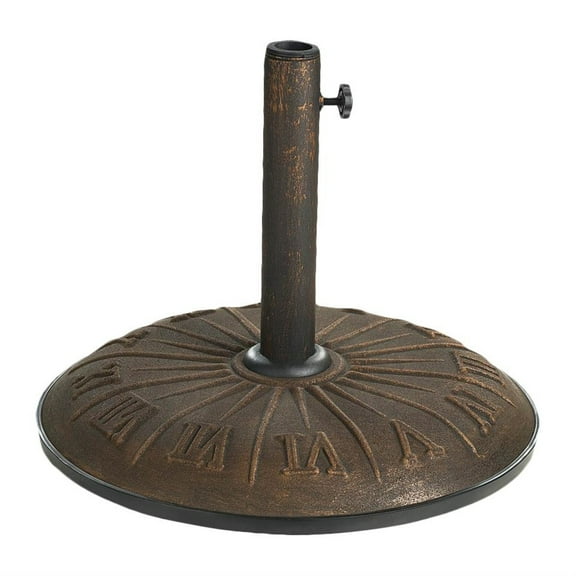 Resin Compound Roman Numeral Umbrella Stand