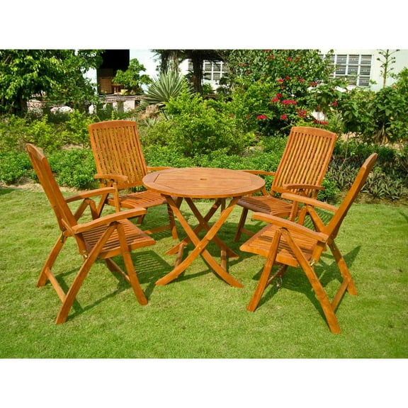 International Caravan Royal Tahiti Cartagena 5-Piece Dining Set