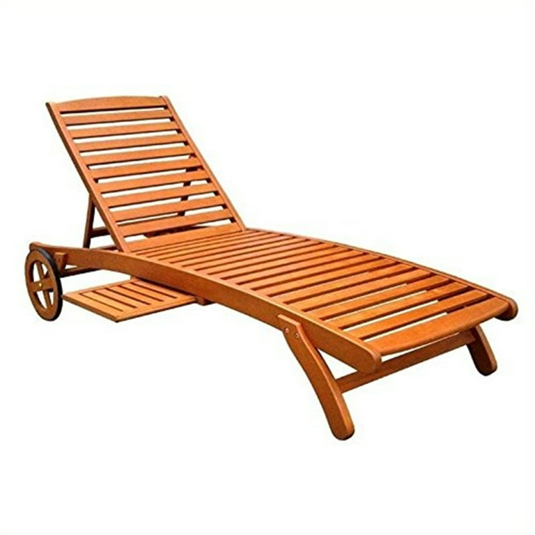 International Caravan Royal Tahiti Outdoor Chaise Lounge with Multi Sectional Deck International Caravan Royal Tahiti Outdoor Chaise Lounge with Multi Sectional Deck