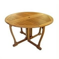 thumbnail image 1 of International Caravan Royal Tahiti Outdoor Wooden Gate Leg Patio Table, 1 of 2