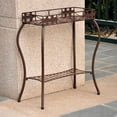 thumbnail image 1 of International Caravan Santa Fe Iron Potting Bench in Matte Brown, 1 of 7