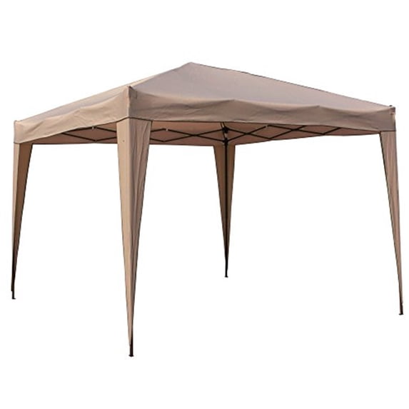International Caravan Square Folding Gazebo-Color:Light Green