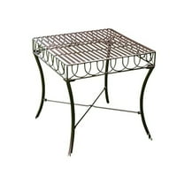 International Caravan  Sun Ray Iron Side Table