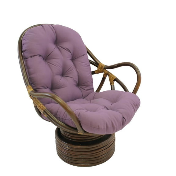 International Caravan Swivel Rocker with Twill Cushion