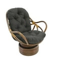 thumbnail image 1 of Swivel Rocker with Twill Cushion -Black, 1 of 3