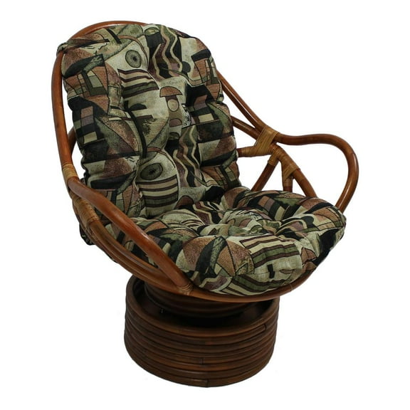International Caravan Tapestry Cushion Rocker