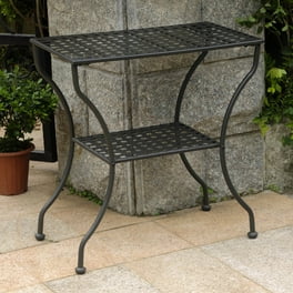 International Caravan Mandalay Iron Square Side Table International Caravan Mandalay Iron Square Side Table