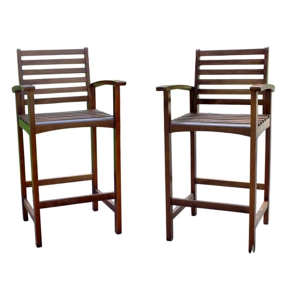 International Caravan Palmdale Patio Bar Stool (Set of 2)