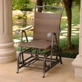 thumbnail image 1 of Valencia Resin Wicker/Steel Single Glider, 1 of 2