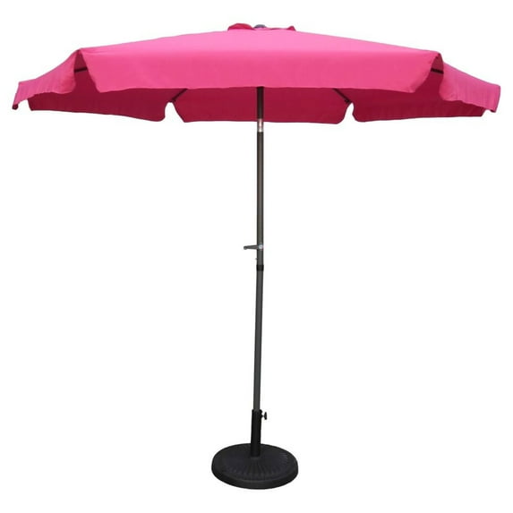 Outdoor 9 Foot Aluminum Umbrella With Flaps