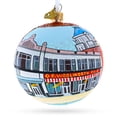 thumbnail image 1 of International Civil Rights Center & Museum, Greensboro, North Carolina, USA Glass Ball Christmas Ornament 4 Inches, 1 of 5
