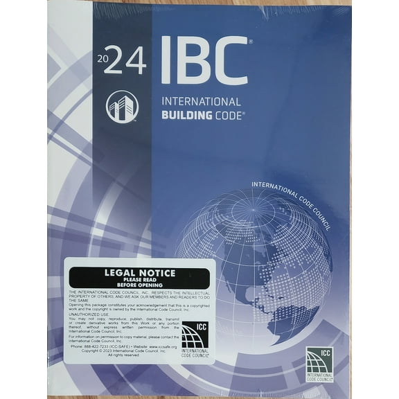 International Code Council 2024 International Building Code, (Paperback)