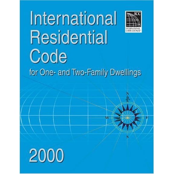 Pre-Owned International Residential Code 2000 for One & Two Family Dwellings (International Code Council Series) (Paperback) 1892395177 9781892395177