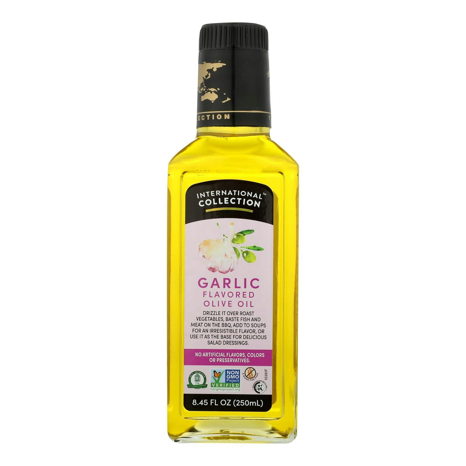 International Collection Garlic Olive Oil 8.45 oz (Pack Of 6)