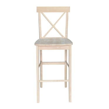 X-Back Counter-Height Stool, 24", Multiple Finishes - Walmart.com