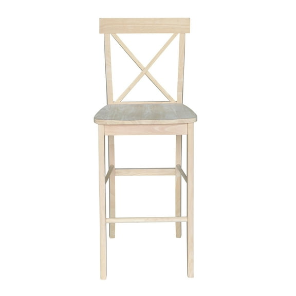 International Concepts 29 in. X-Back Bar Stool