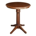 thumbnail image 1 of International Concepts 30" Round Pedestal Counter Height Dining Table, 1 of 7