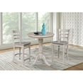 thumbnail image 1 of International Concepts 30" Round Pedestal Gathering Height Table with 2 Emily Counter Height Stools, 1 of 5
