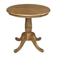 thumbnail image 1 of 30" Round Top Dining Table in Pecan, 1 of 48