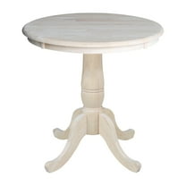 30" Round Top Pedestal Table, 28.9"H