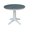 thumbnail image 1 of International Concepts 36" Round Table With 12" Leaf-Dining Height, 1 of 9