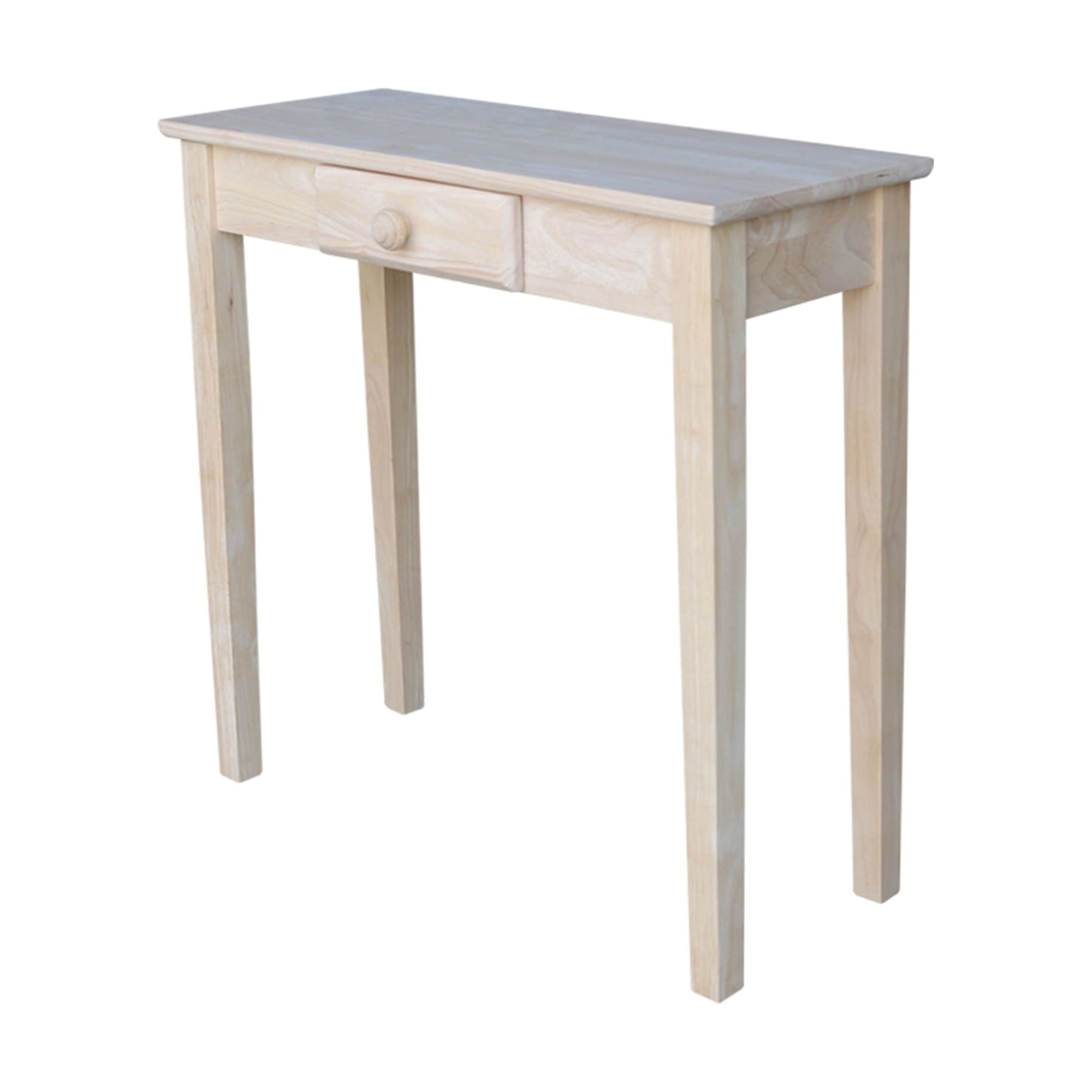 International Concepts Ashford Rectangular Hall Table with Drawer