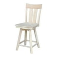 thumbnail image 1 of International Concepts Ava 24" Unfinished Counter Stool, 1 of 19