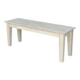 thumbnail image 1 of International Concepts Be-47S Shaker Style Dining Bench, Ready To Finish, 1 of 6