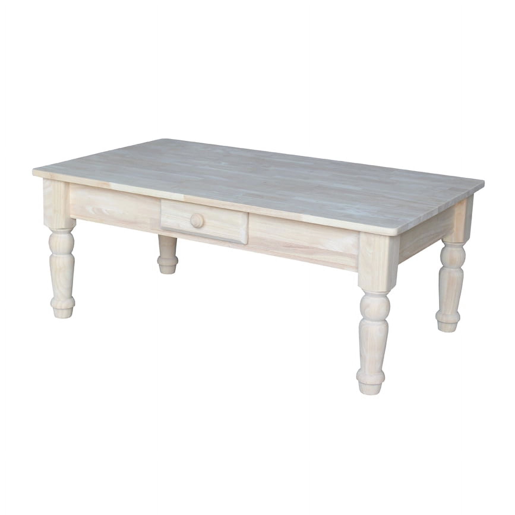 International Concepts Bj7Tc Traditional Coffee Table, Ready To Finish -  Walmart.com
