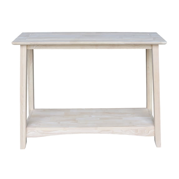 International Concepts Bombay Unfinished Sofa Table