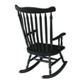 thumbnail image 1 of International Concepts Colonial Rocking Chair - Antique Black, 1 of 11