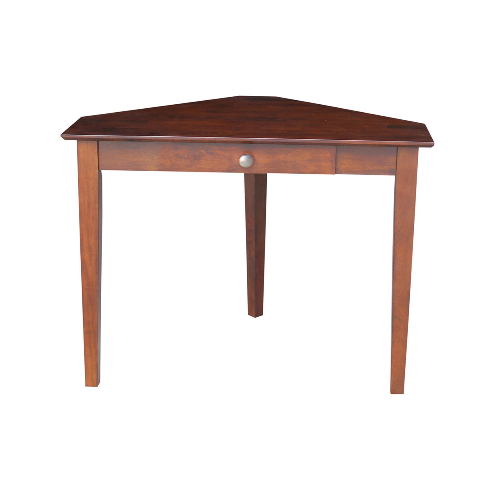 International Concepts Corner Computer Desk Brown